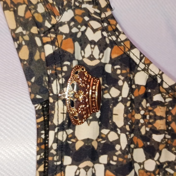 Mustique bikini set and matching maxi skort/coverup /pareo set - Picture 4 of 8